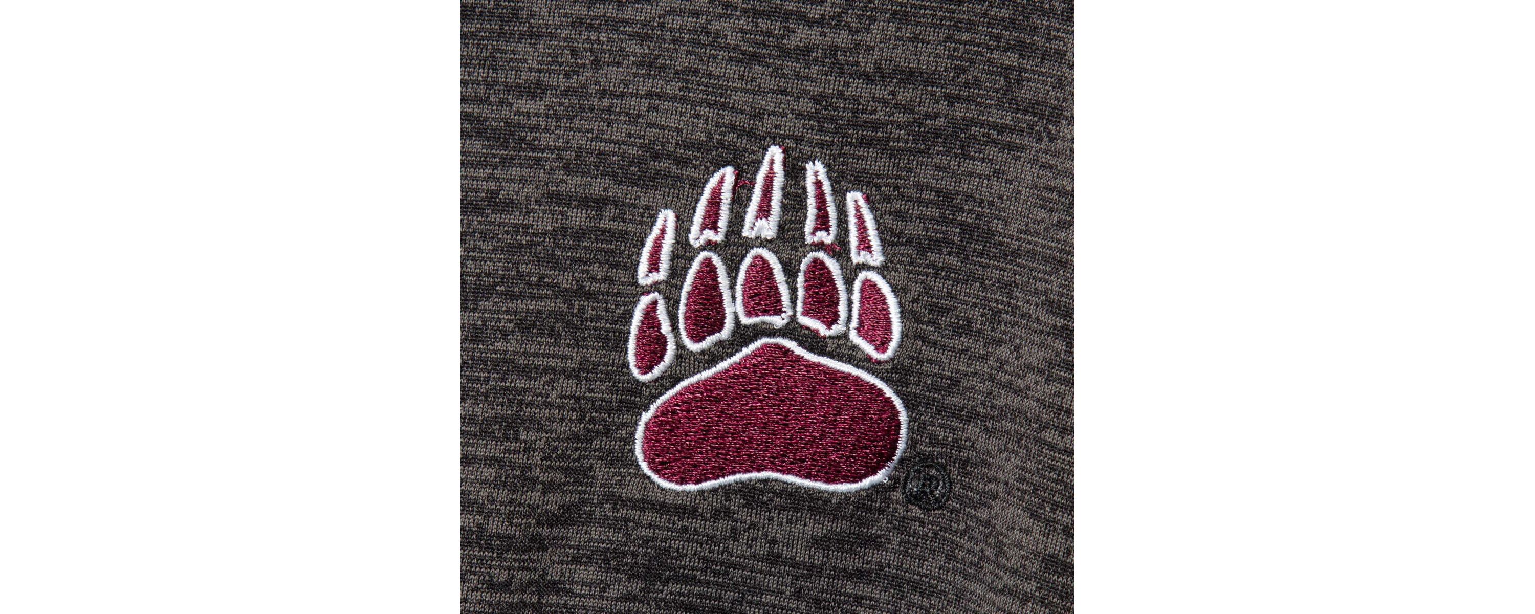 NCAA ed Montana Grizzlies Down Swing Raglan Polo