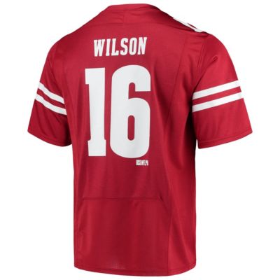 NCAA Under Armour Russell Wisconsin Badgers Replica Alumni Jersey