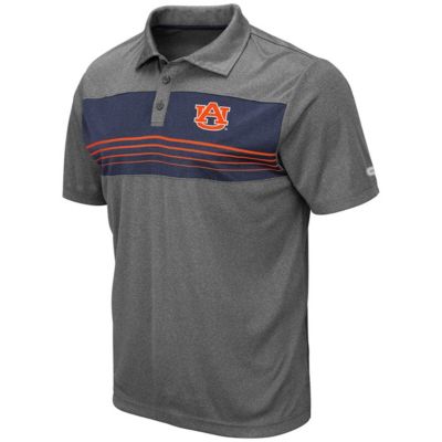 NCAA Heathered Auburn Tigers Smithers Polo