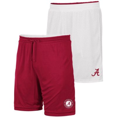 Alabama Crimson Tide NCAA White/Crimson Wiggum Reversible Shorts