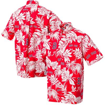 Boston Red Sox MLB Aloha Button-Down Shirt