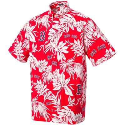 Boston Red Sox MLB Aloha Button-Down Shirt