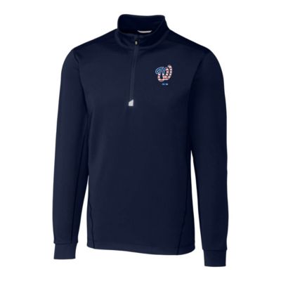 MLB Washington Nationals Stars & Stripes Traverse Half-Zip Pullover Jacket