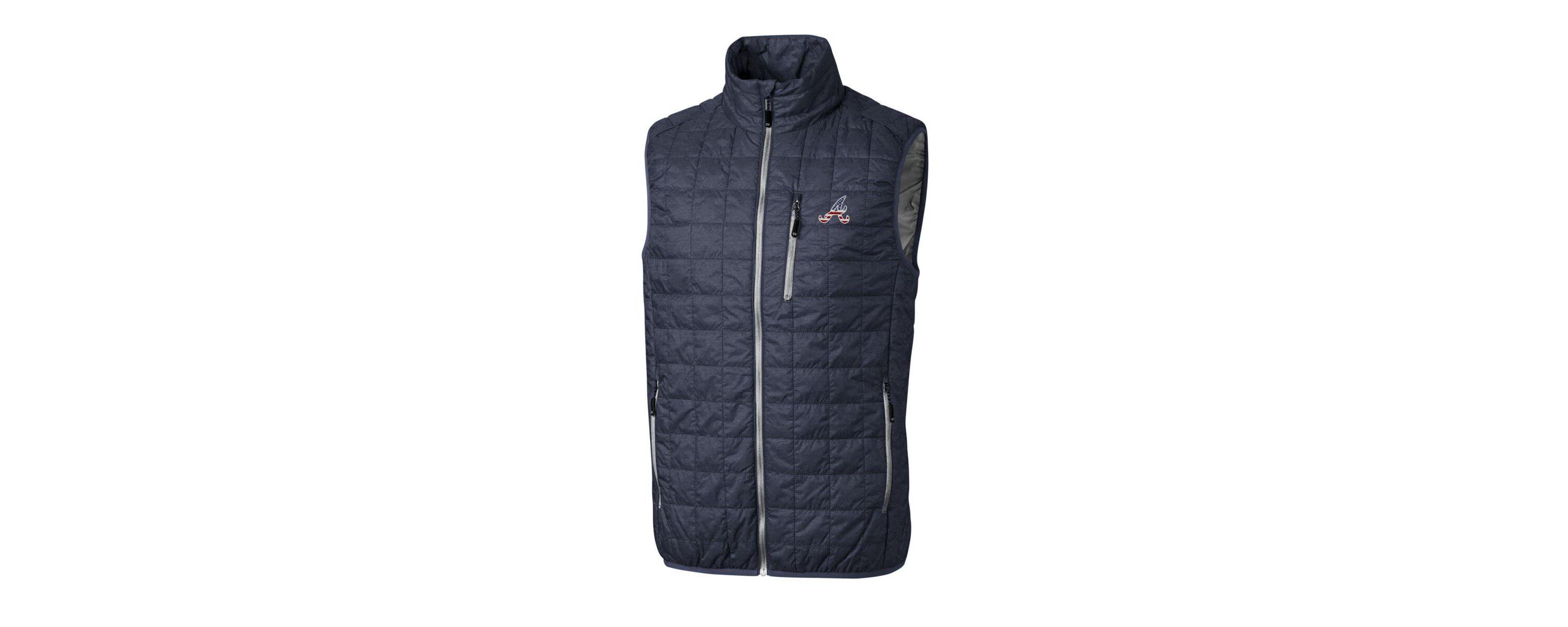 MLB Atlanta Braves Americana Rainier Full-Zip Vest