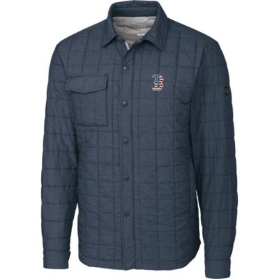 Boston Red Sox MLB Americana Rainier Full-Snap Shirt Jacket