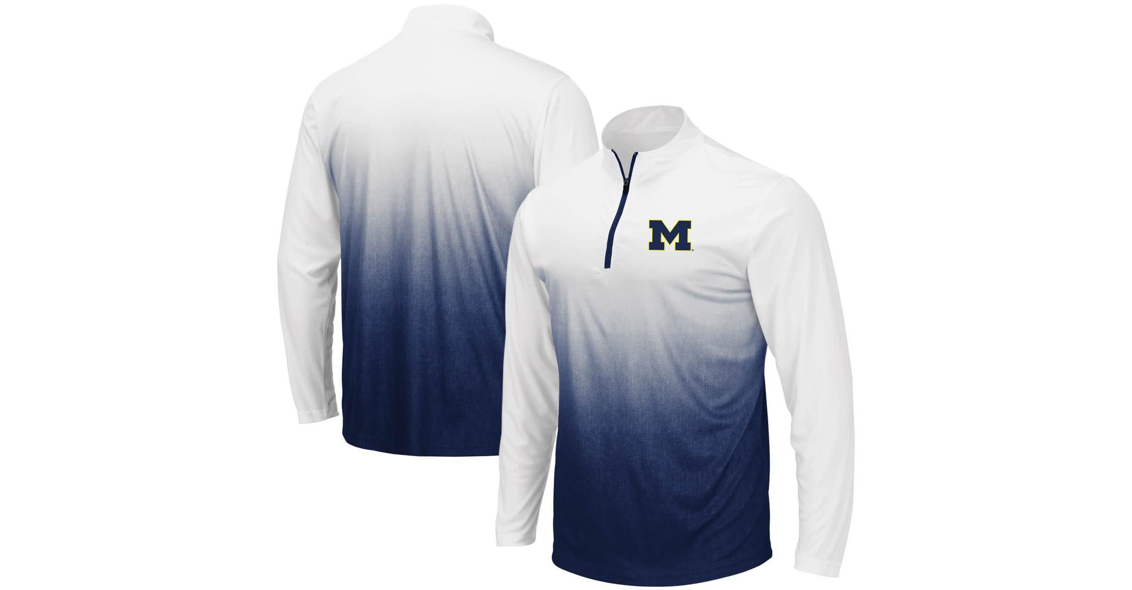 NCAA Michigan Wolverines Magic Team Logo Quarter-Zip Jacket
