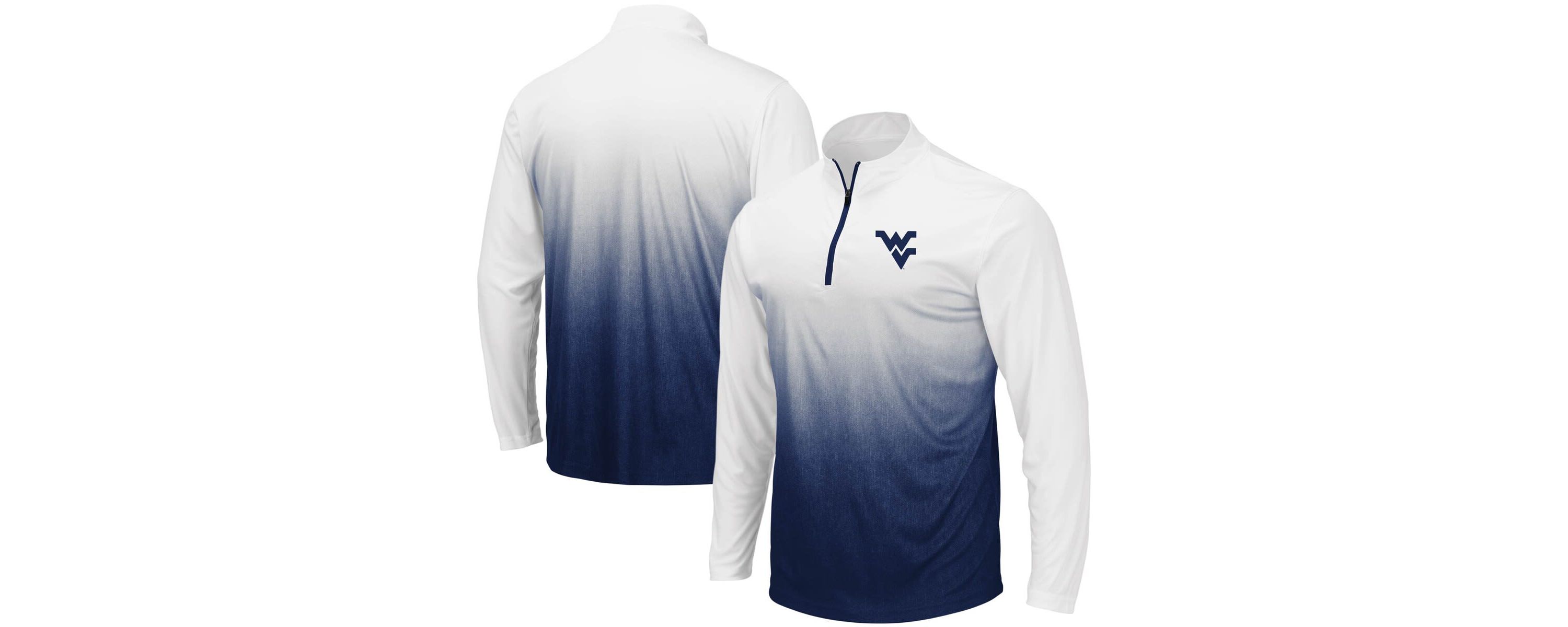 NCAA West Virginia Mountaineers Magic Team Logo Quarter-Zip Jacket
