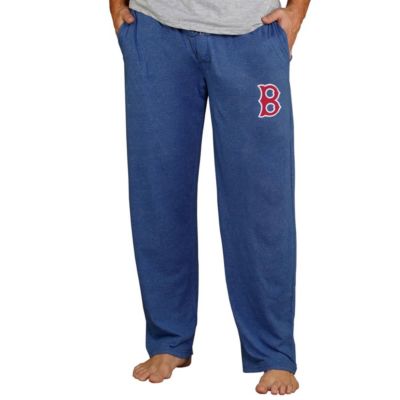 Concepts Sport Men's Boston Red Sox MLB Boston Sox Cooperstown Quest Lounge Pants, Navy Blue, 2XL