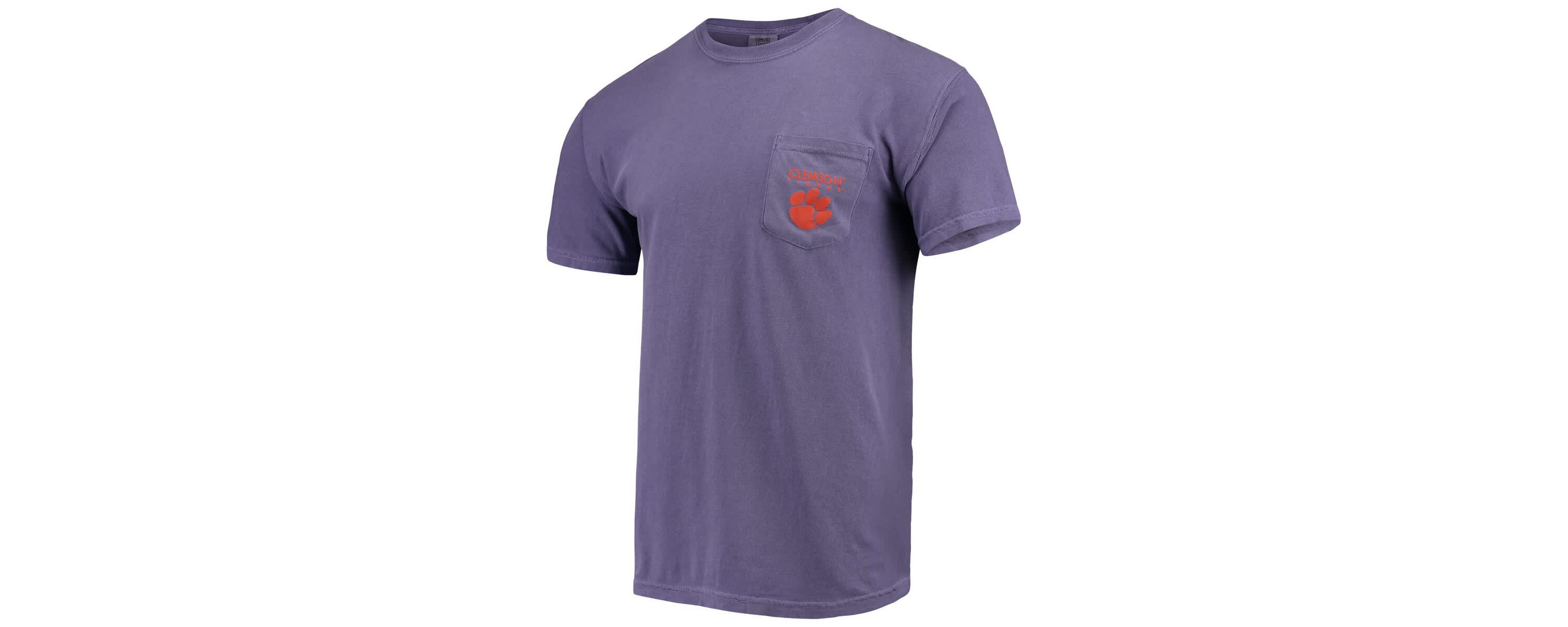 NCAA Clemson Tigers Circle Scene Pocket T-Shirt