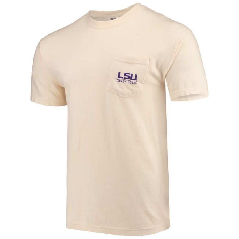 NCAA LSU Tigers Landscape Shield Pocket T-Shirt
