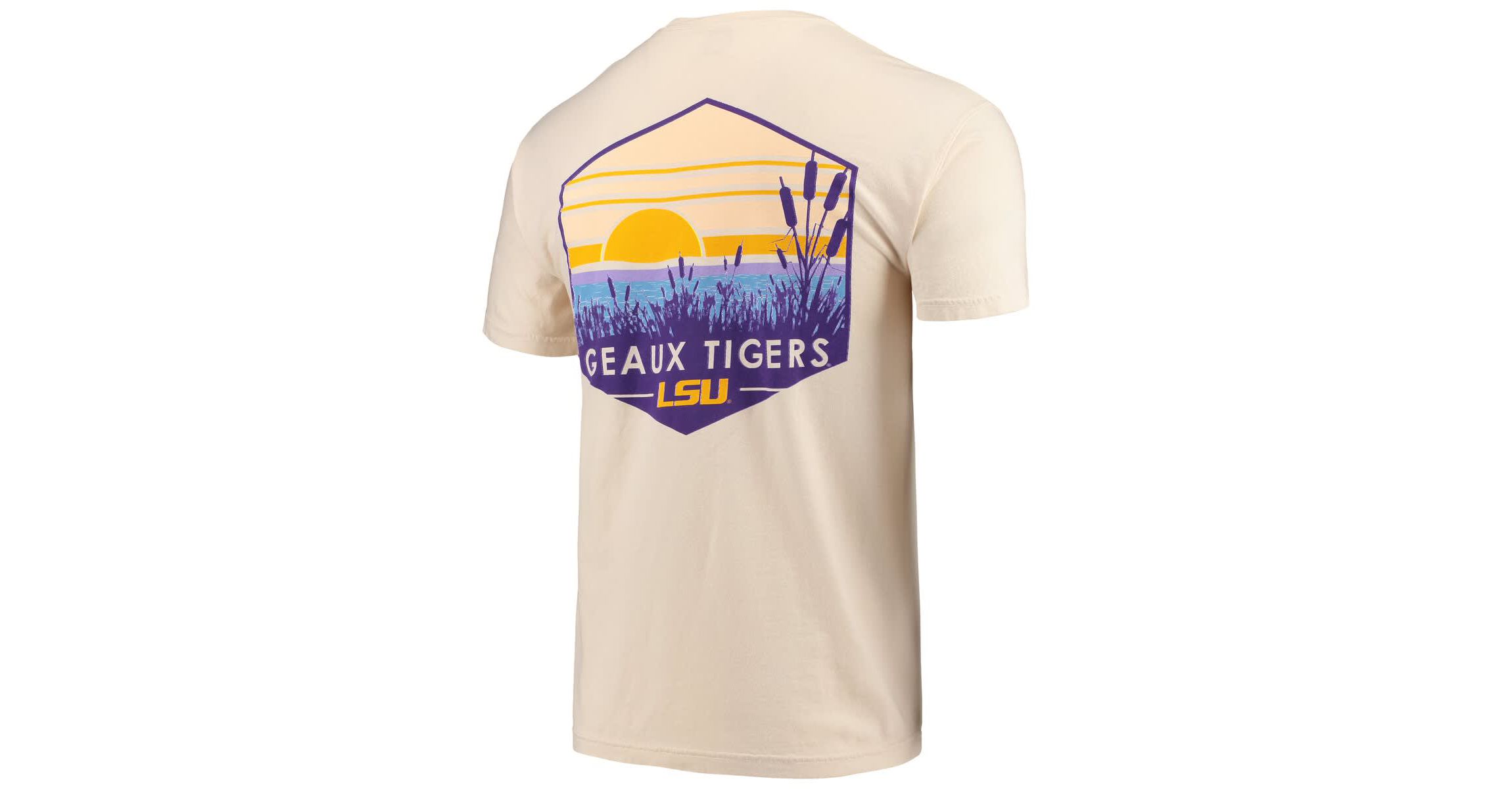NCAA LSU Tigers Landscape Shield Pocket T-Shirt