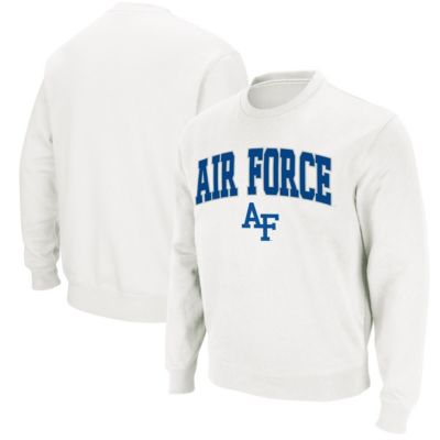 Colosseum Mens NCAA Air Force Falcons Arch  Logo Sweatshirt