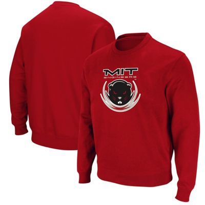 Colosseum Men's NCAA MIT Engineers Arch & Logo Sweatshirt