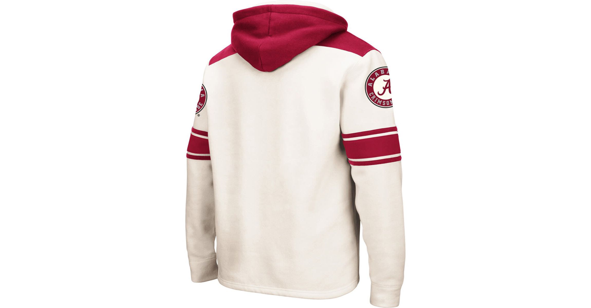 Alabama Crimson Tide NCAA Alabama Tide 2.0 Lace-Up Pullover Hoodie