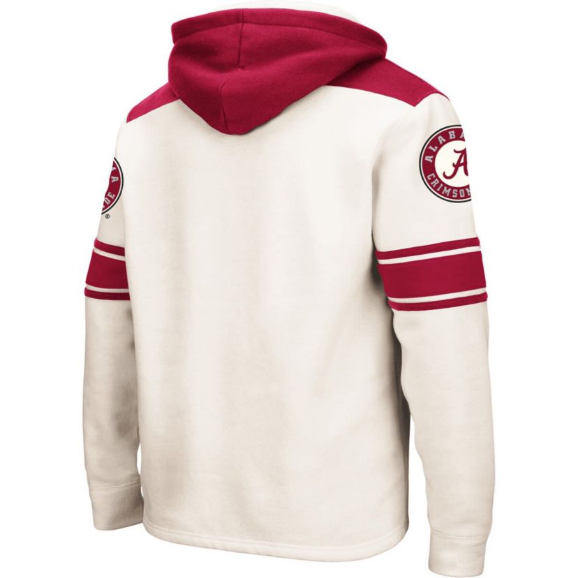 Alabama Crimson Tide NCAA Alabama Tide 2.0 Lace-Up Pullover Hoodie