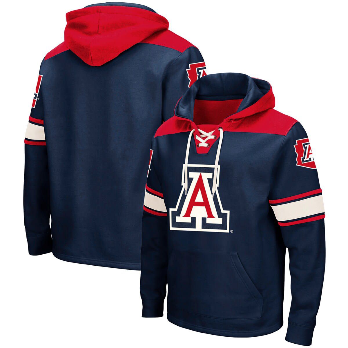 NCAA Arizona Wildcats 2.0 Lace-Up Pullover Hoodie