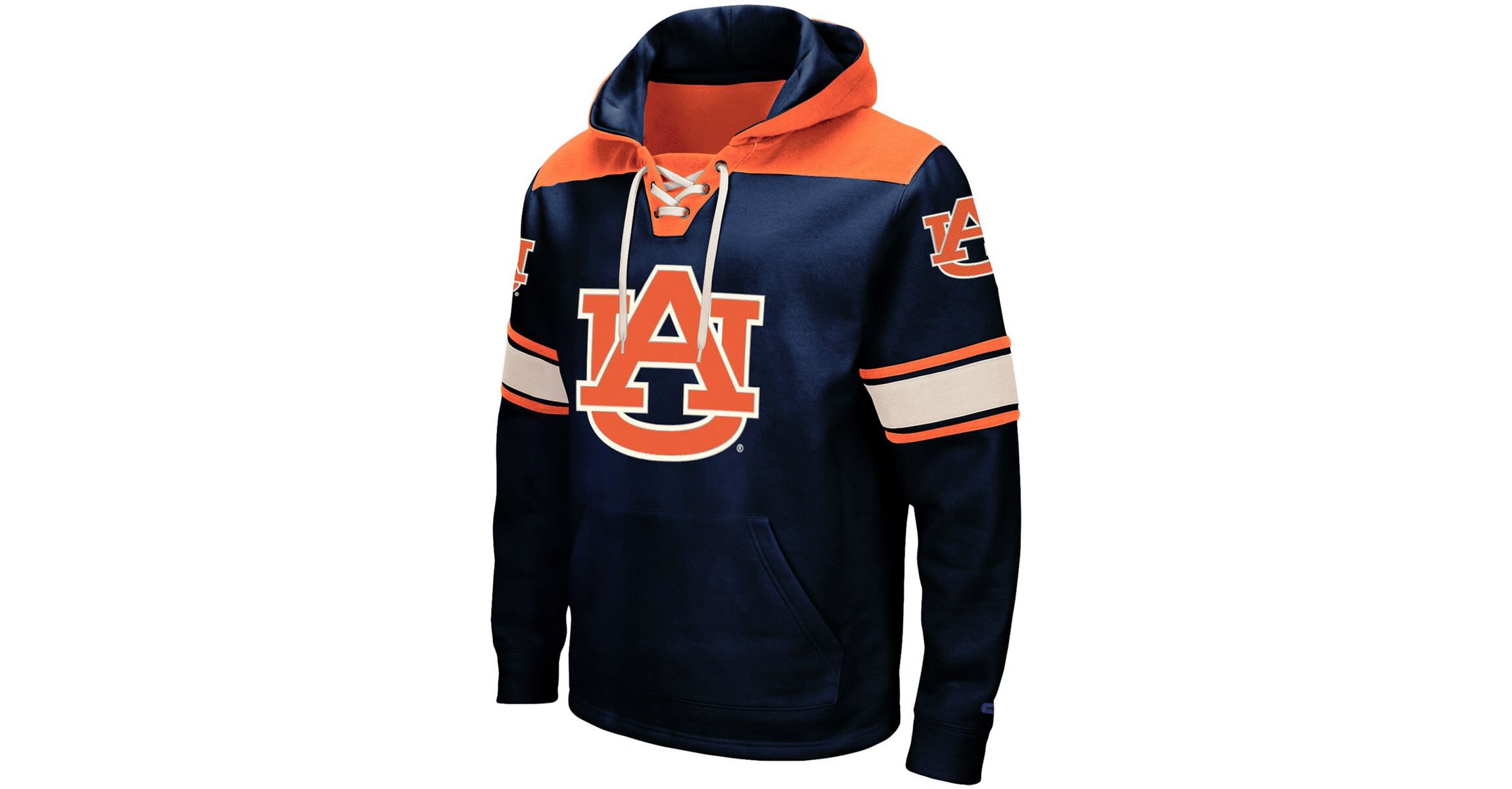 NCAA Auburn Tigers 2.0 Lace-Up Pullover Hoodie