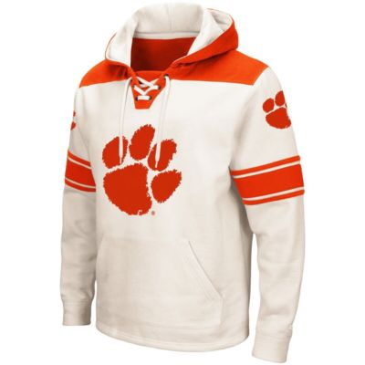 NCAA Clemson Tigers 2.0 Lace-Up Pullover Hoodie