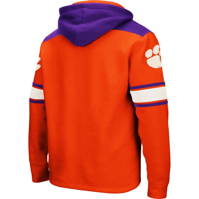NCAA Clemson Tigers 2.0 Lace-Up Pullover Hoodie