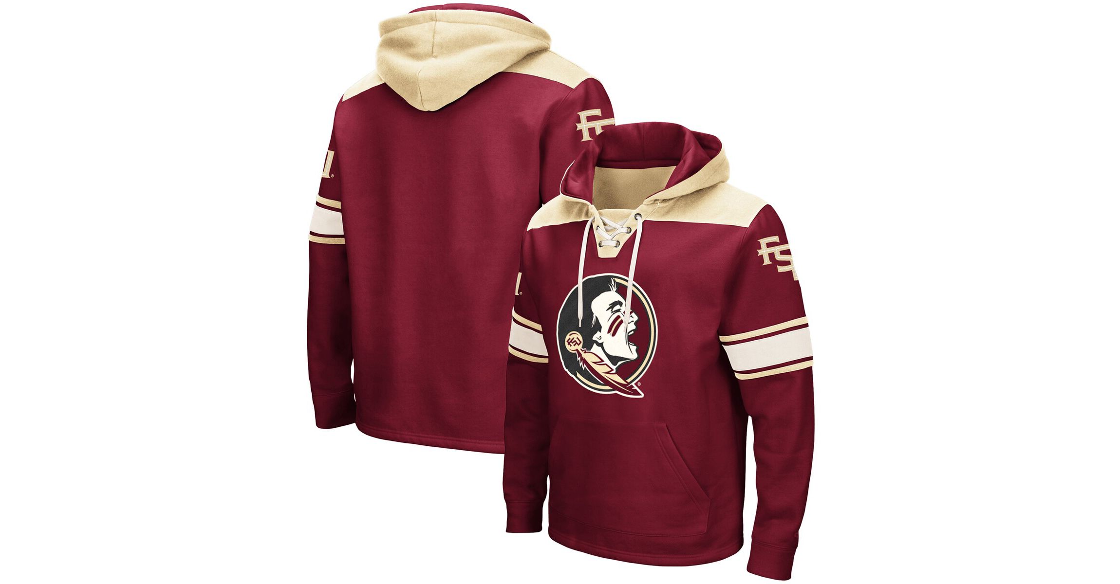 NCAA Florida State Seminoles 2.0 Lace-Up Pullover Hoodie