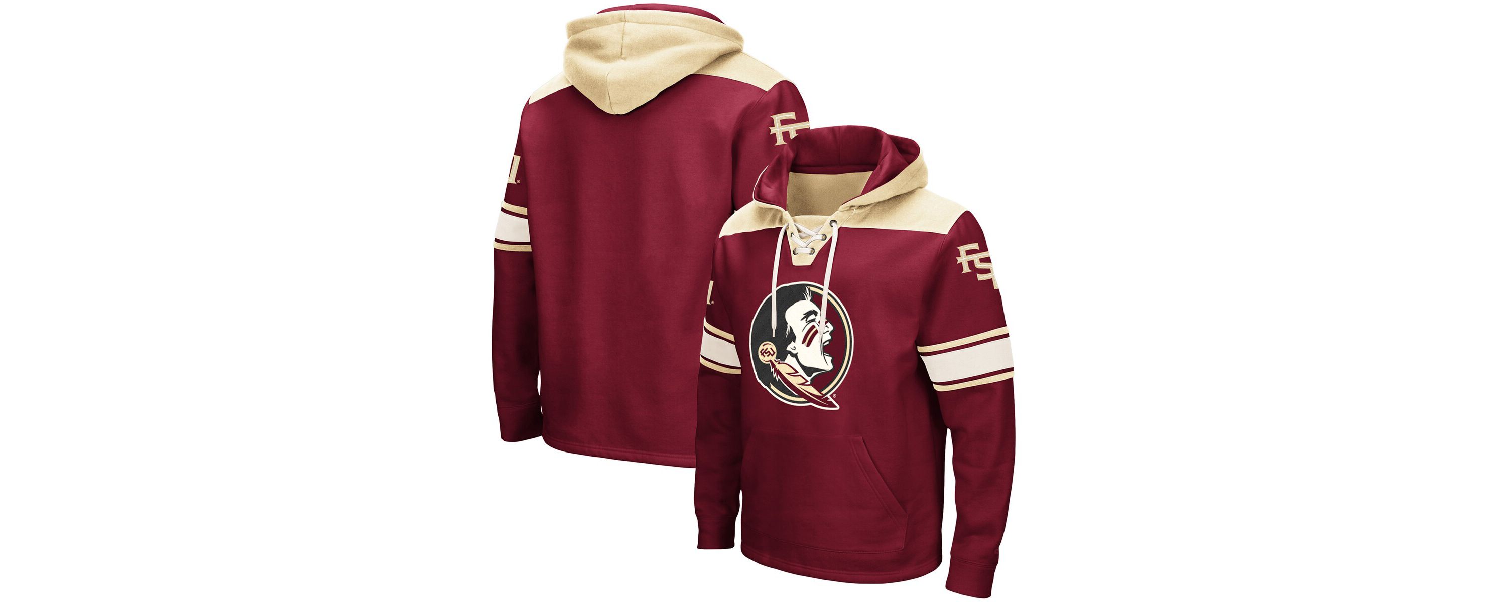 NCAA Florida State Seminoles 2.0 Lace-Up Pullover Hoodie