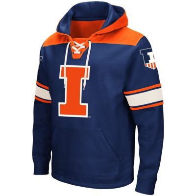 NCAA Illinois Fighting Illini 2.0 Lace-Up Pullover Hoodie