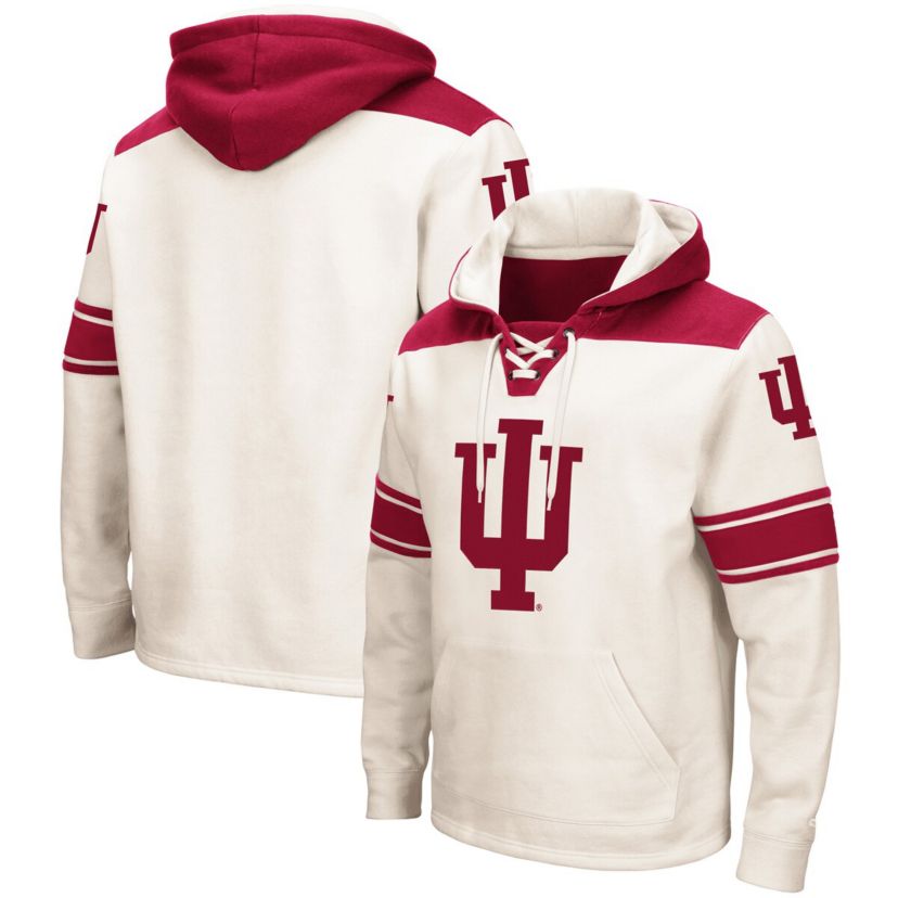 NCAA Indiana Hoosiers 2.0 Lace-Up Pullover Hoodie