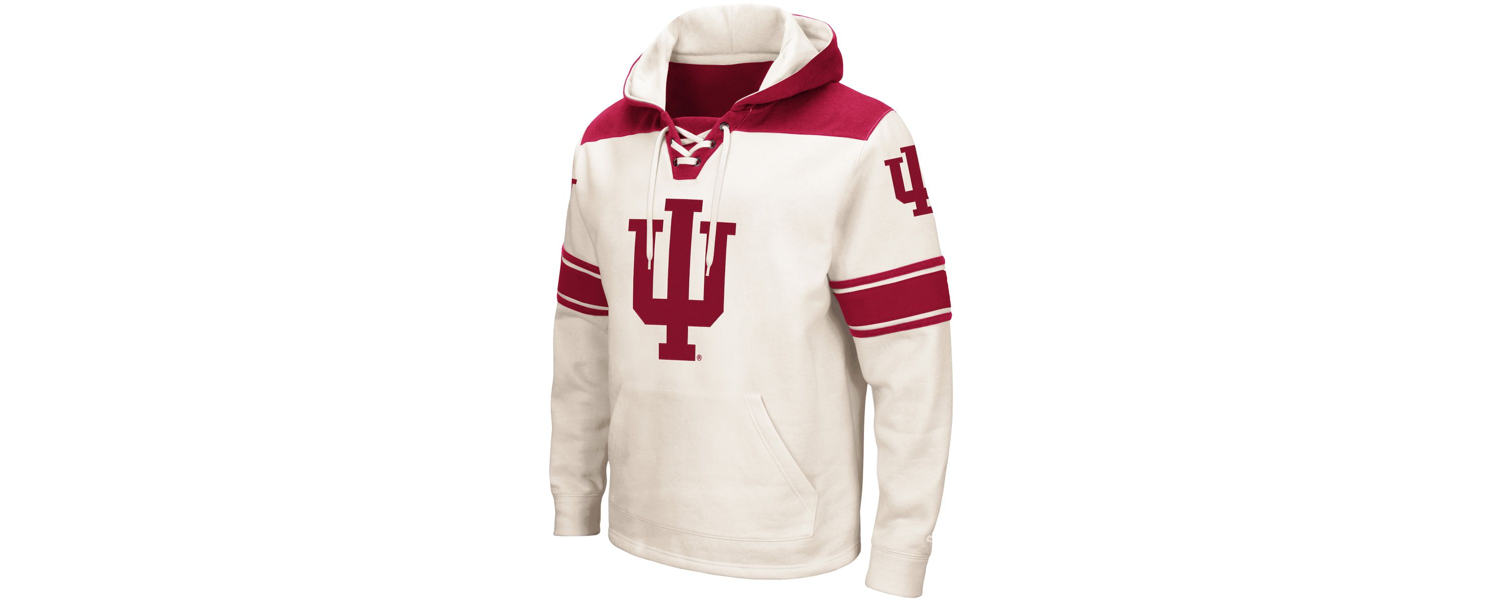 NCAA Indiana Hoosiers 2.0 Lace-Up Pullover Hoodie