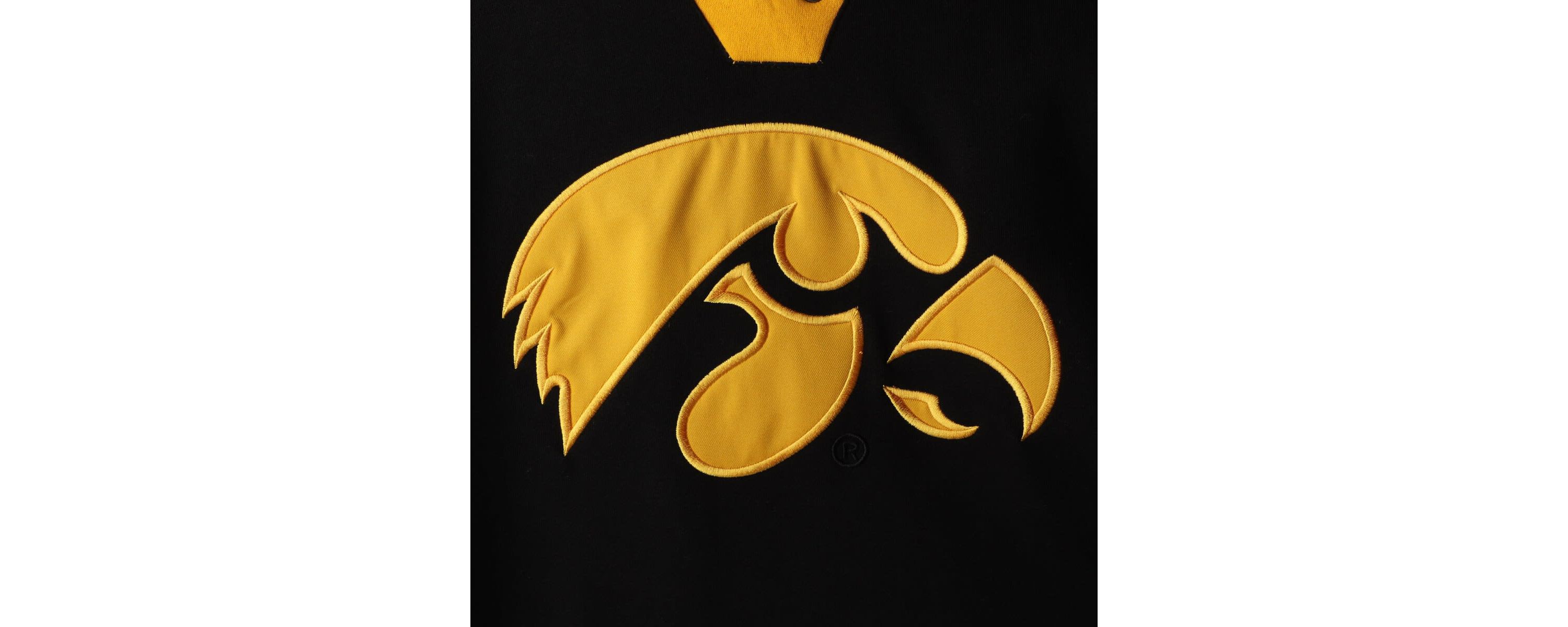 NCAA Iowa Hawkeyes 2.0 Lace-Up Pullover Hoodie