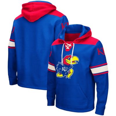 NCAA Kansas Jayhawks 2.0 Lace-Up Pullover Hoodie