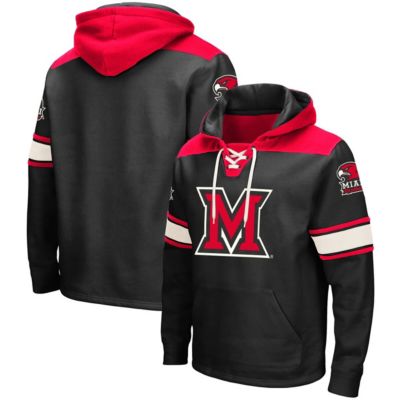 Miami (OH) RedHawks NCAA University 2.0 Lace-Up Pullover Hoodie