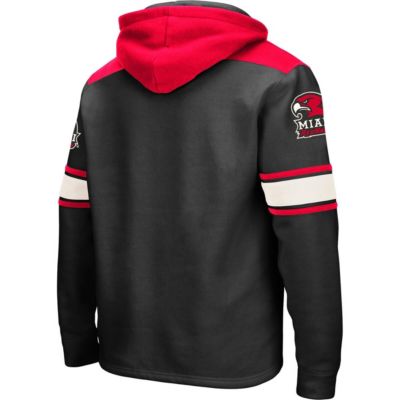 Miami (OH) RedHawks NCAA University 2.0 Lace-Up Pullover Hoodie