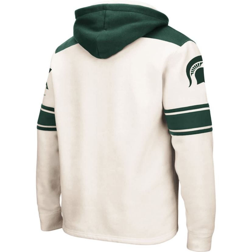 NCAA Michigan State Spartans 2.0 Lace-Up Pullover Hoodie