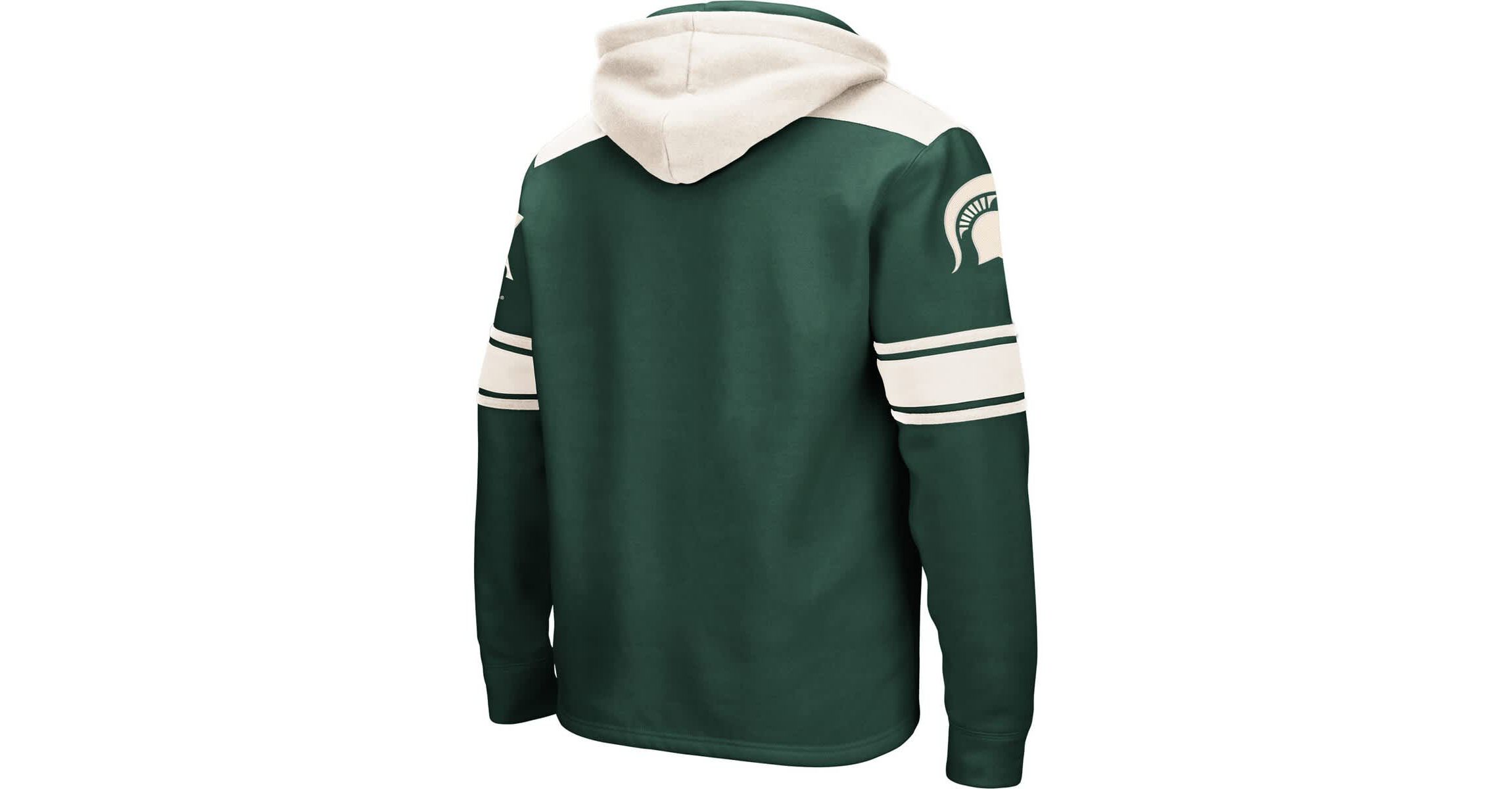 NCAA Michigan State Spartans 2.0 Lace-Up Pullover Hoodie
