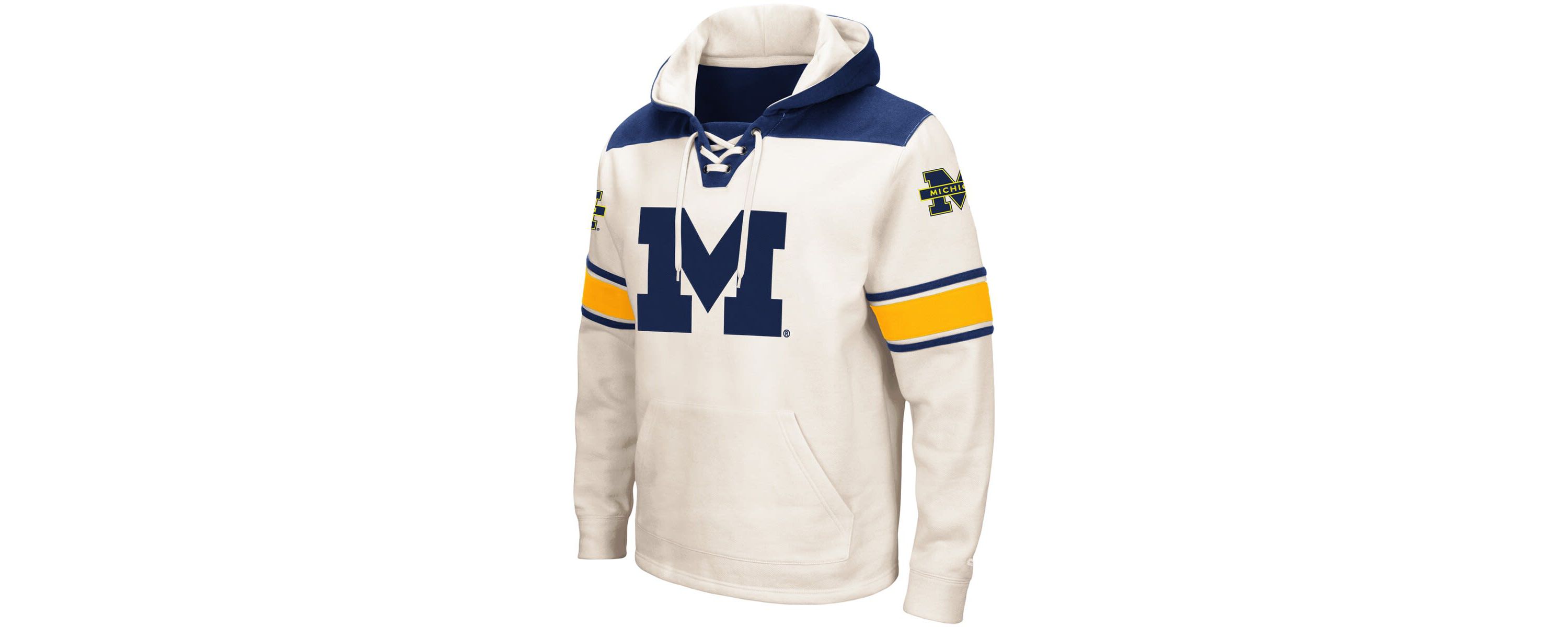 NCAA Michigan Wolverines 2.0 Lace-Up Pullover Hoodie
