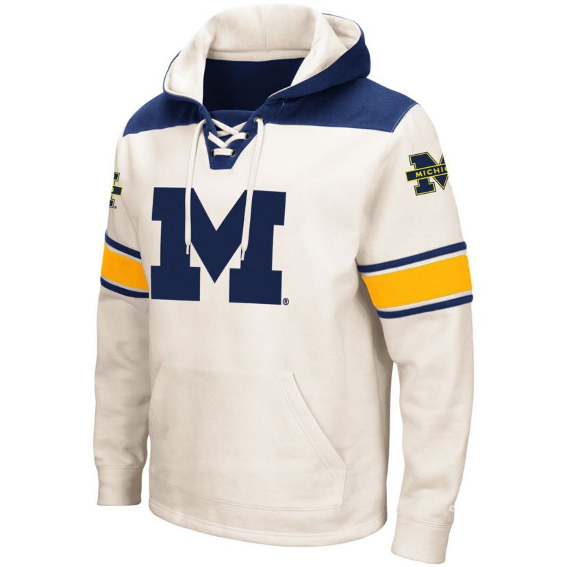 NCAA Michigan Wolverines 2.0 Lace-Up Pullover Hoodie