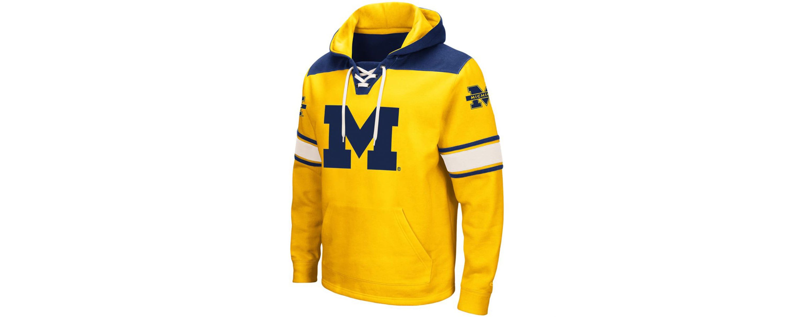 NCAA Michigan Wolverines 2.0 Lace-Up Pullover Hoodie