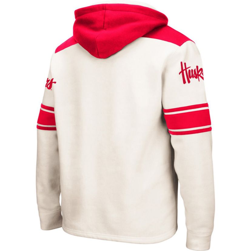 NCAA Nebraska Huskers 2.0 Lace-Up Pullover Hoodie