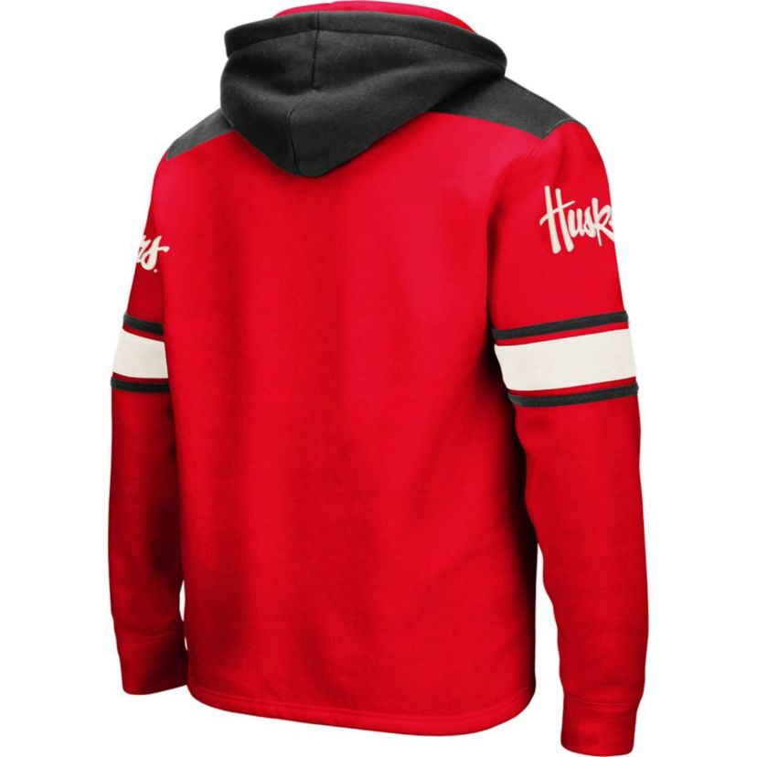 NCAA Nebraska Huskers 2.0 Lace-Up Pullover Hoodie