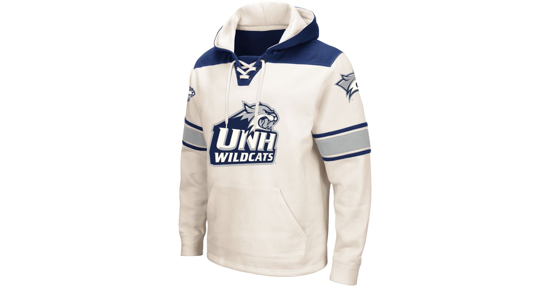 NCAA New Hampshire Wildcats 2.0 Lace-Up Pullover Hoodie