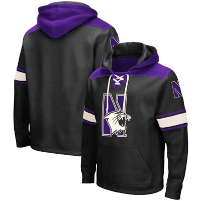 NCAA Northwestern Wildcats 2.0 Lace-Up Pullover Hoodie