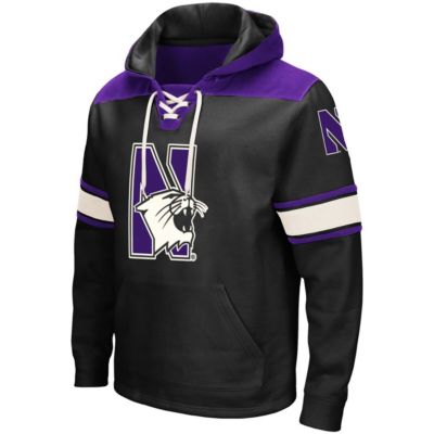 NCAA Northwestern Wildcats 2.0 Lace-Up Pullover Hoodie