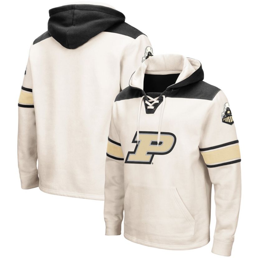 NCAA Purdue Boilermakers 2.0 Lace-Up Pullover Hoodie
