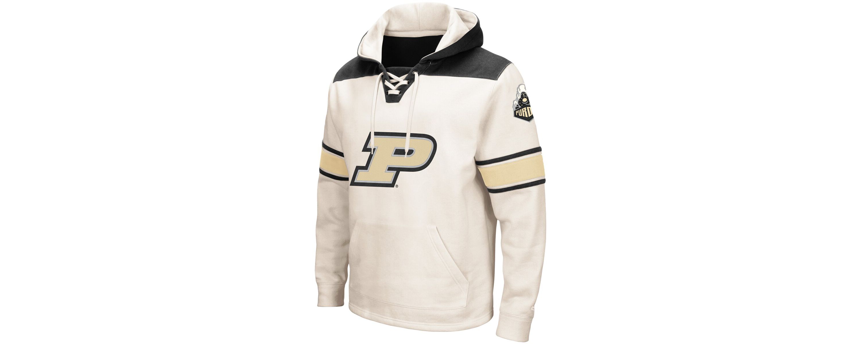 NCAA Purdue Boilermakers 2.0 Lace-Up Pullover Hoodie