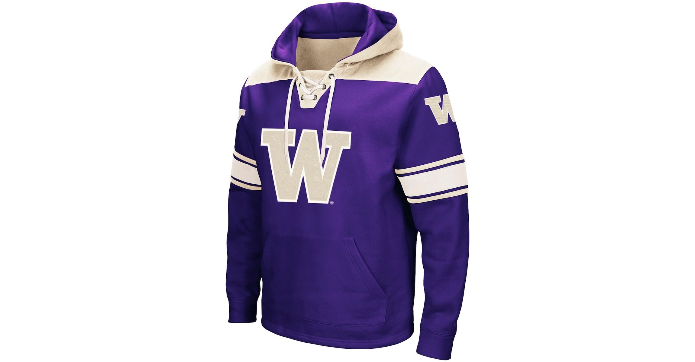 NCAA Washington Huskies 2.0 Lace-Up Pullover Hoodie