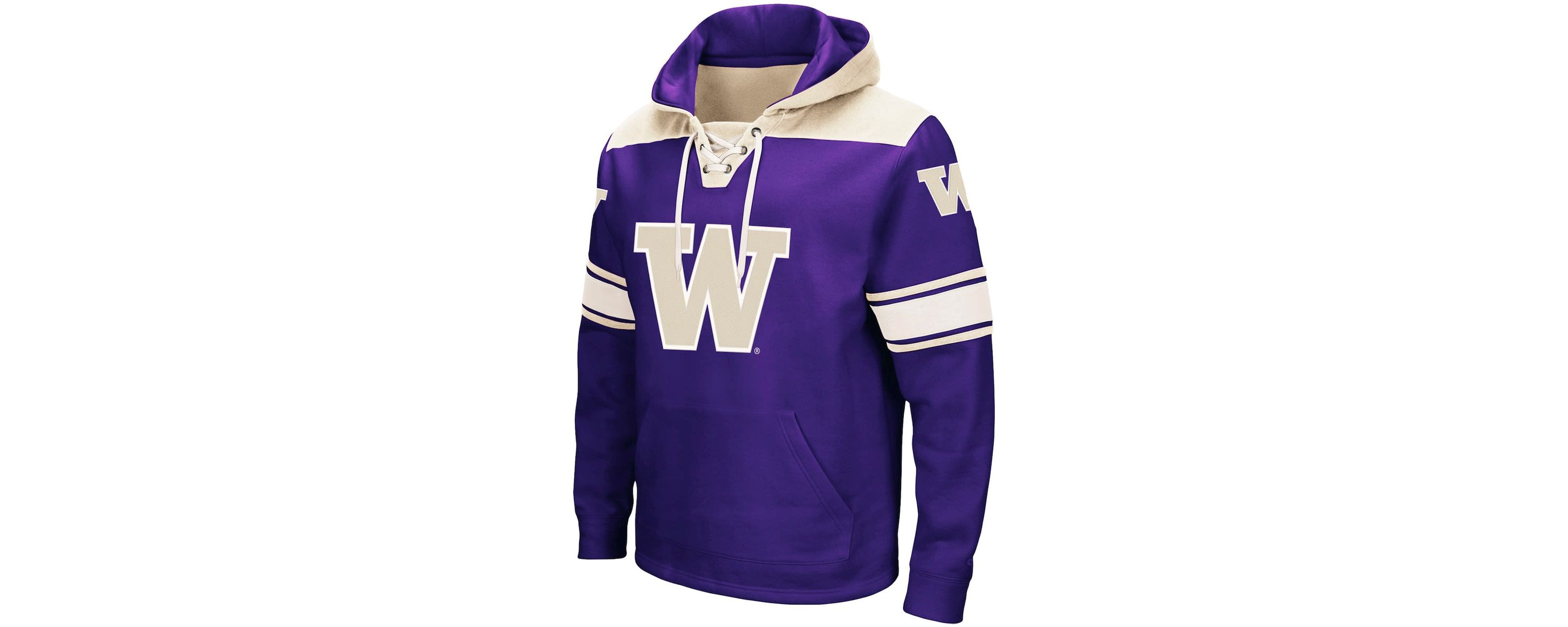 NCAA Washington Huskies 2.0 Lace-Up Pullover Hoodie
