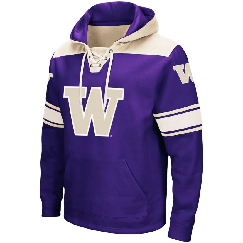 NCAA Washington Huskies 2.0 Lace-Up Pullover Hoodie