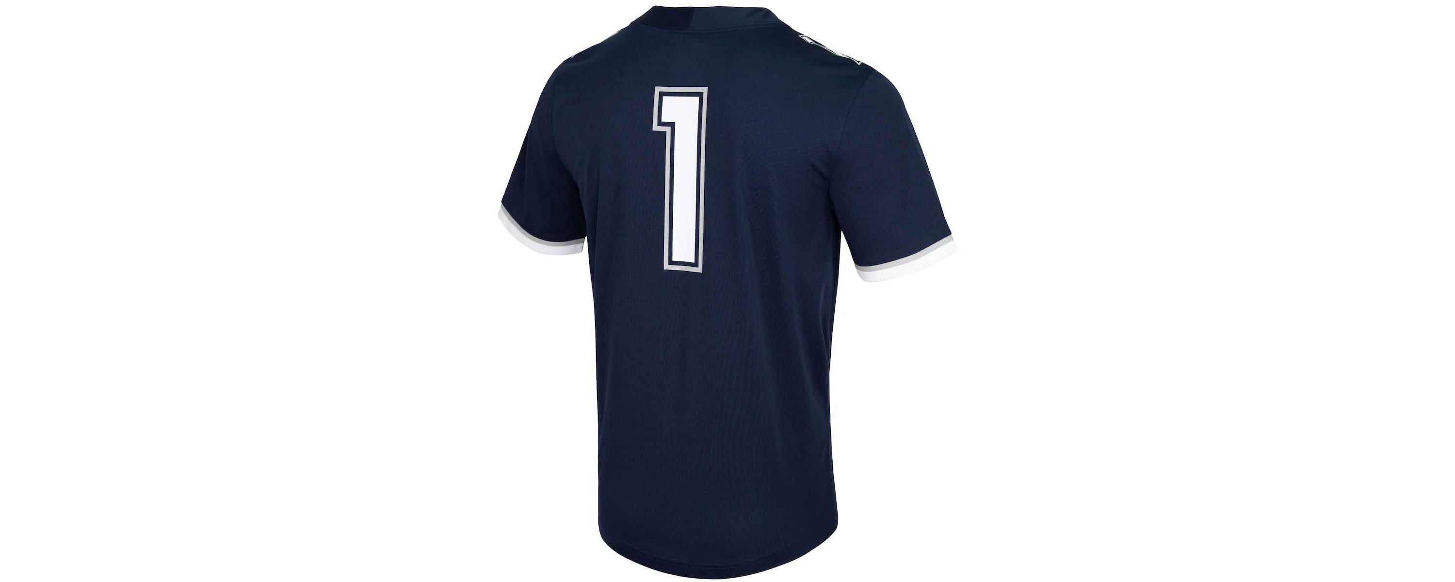 Connecticut Huskies NCAA Nike #1 UConn Huskies Untouchable Game Jersey