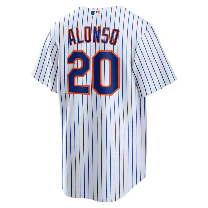 MLB Nike Pete Alonso New York Mets Home Replica Player Name Jersey