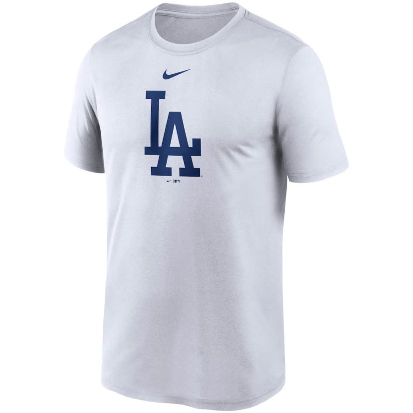 MLB Nike Los Angeles Dodgers Large Logo Legend Performance T-Shirt